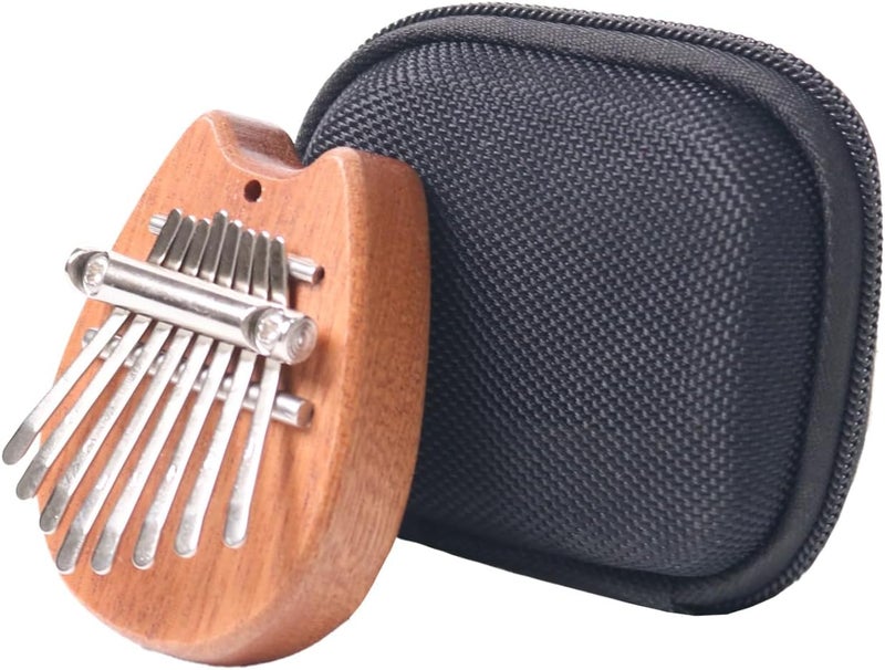 inDomit Kalimba Thumb Piano 8 Keys with Hard Protective Travel Case (Cat shape） - Image 1